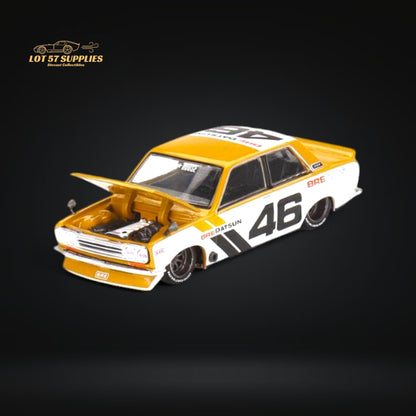 Mini GT x Kaido House Datsun 510 Pro Street BRE510 in Gold 1:64 KHMG052