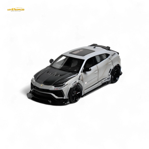 Flame Lamborghini Urus LBWK Combat Gray Resin 1:64
