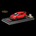 Hobby Japan 2017 Honda Civic Type R FK8 Flame Red With Engine Model Display 1:64 HJ641055AR