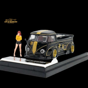 TPC Volkswagen T1 Pick Up JPS with Surfboards & Figure 1:64