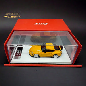 ATOZ Toyota Supra GR in Yellow 1:64 Resin model