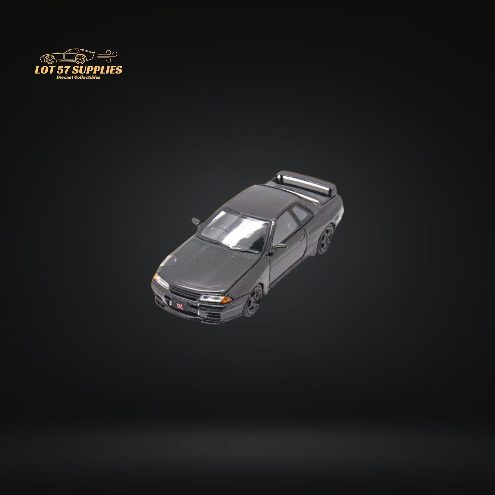 Focal Horizon Nissan Skyline R32 GT-R 3rd Gen Nismo S-Tune Full Carbon Black 1:64