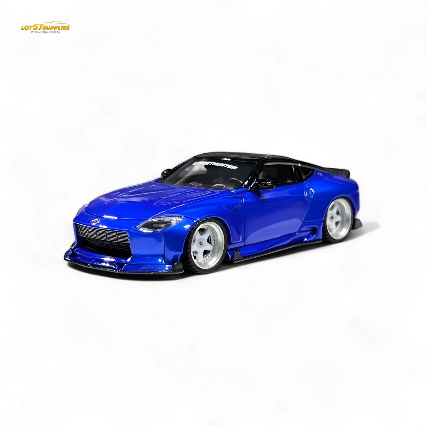 (Pre-Order) Error404 Nissan 400Z Candy blue Limited to 499 Units 1:64 Resin Model