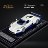 YM Model Maserati MC12 Stradale 2-Tone Blue / White Limited to 499 Pcs 1:64