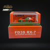 Inno64 Mazda RX-7 LBWK FD3S Orange/Green MDX 24' 1:64 IN64-LBWK-RX7-04