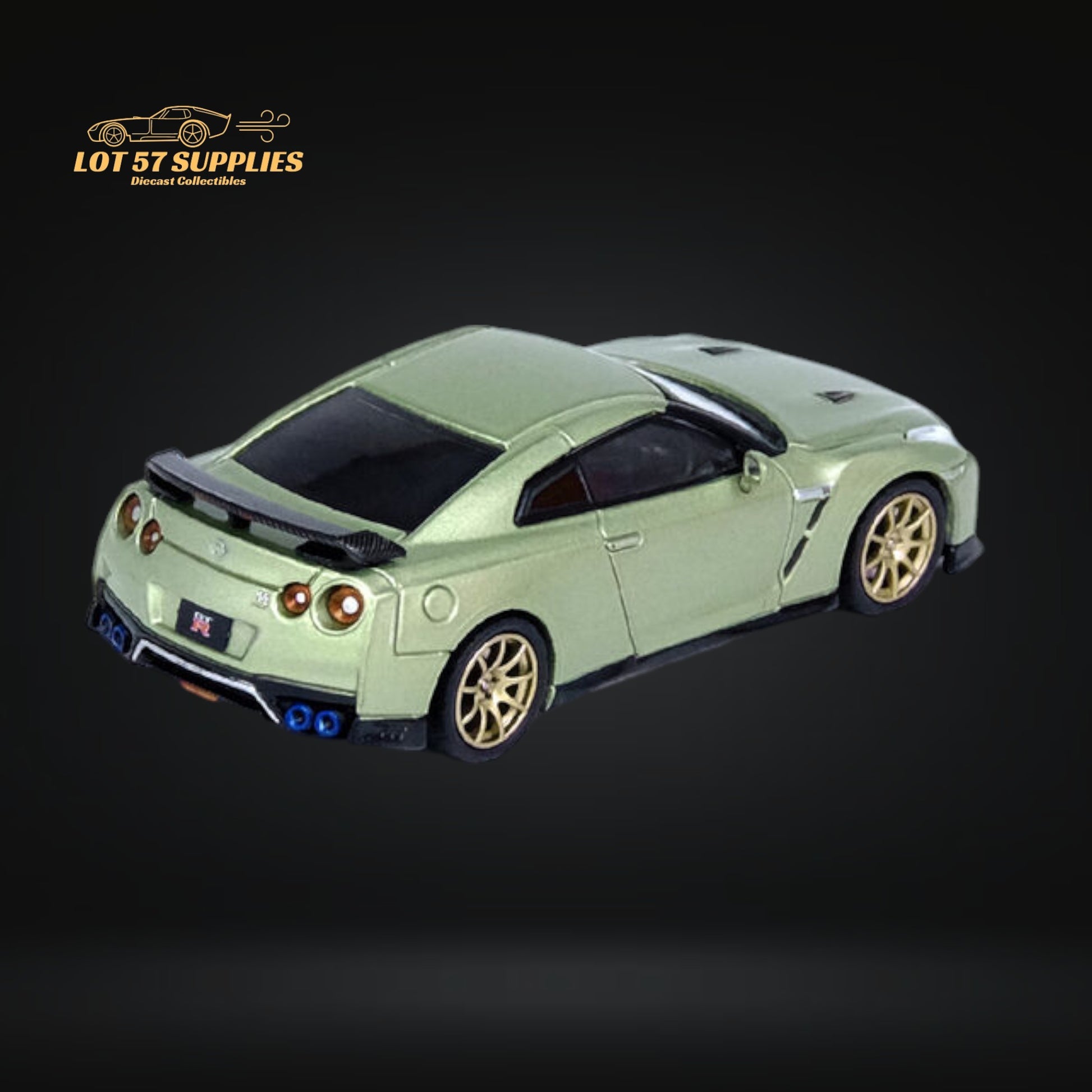 Inno64 Nissan Skyline GT-R R35 Millenium Jade 1:64 IN64-R35-MJADE