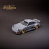 Flame Porsche 964 RWB Whale Tale in Cement Gray 1:64