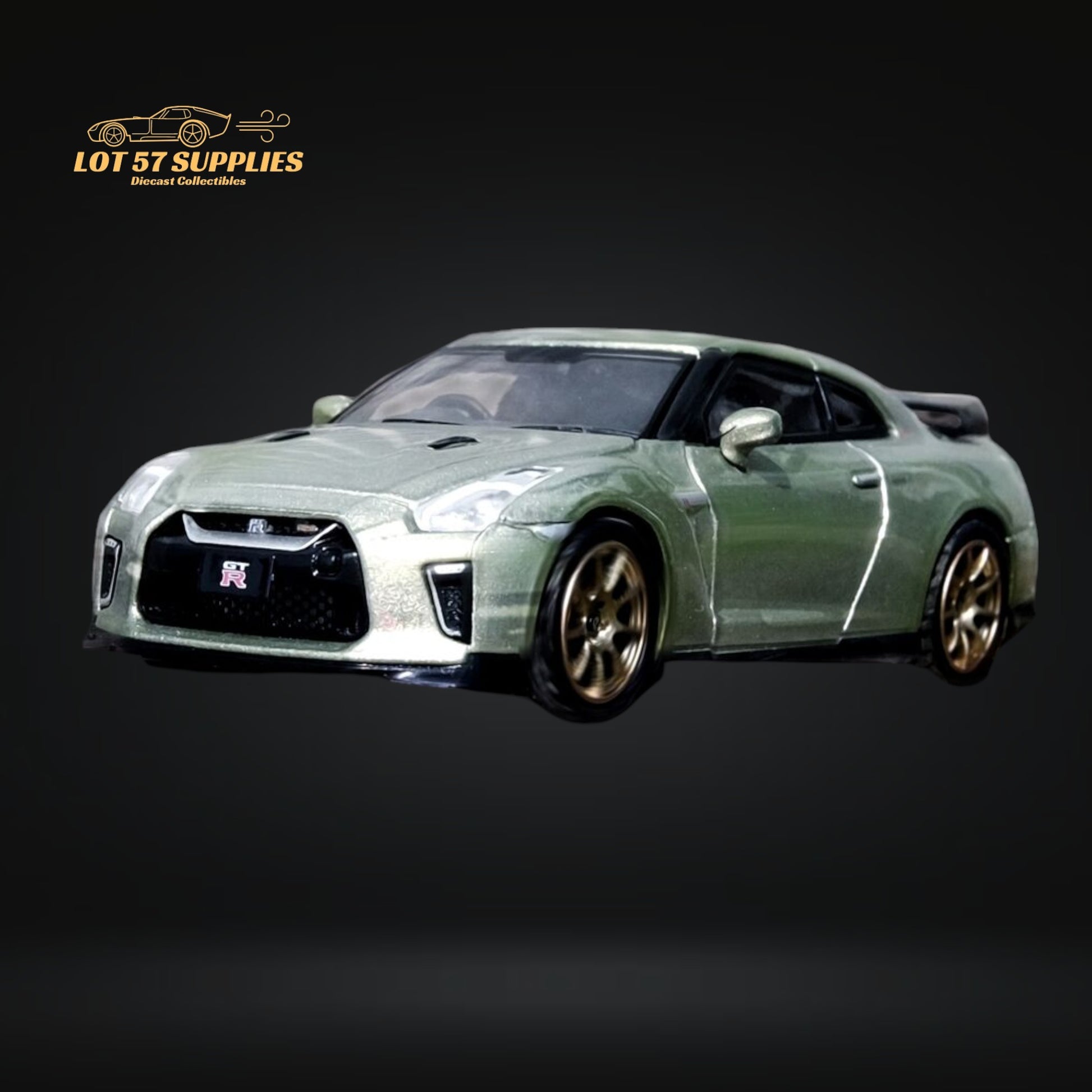 Inno64 Nissan Skyline GT-R R35 Millenium Jade 1:64 IN64-R35-MJADE