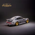 Flame Porsche 964 RWB Whale Tale in Cement Gray 1:64