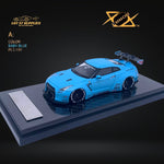 Error404 LB-Works Nissan Skyline GT-R R35 Baby Blue 1:64