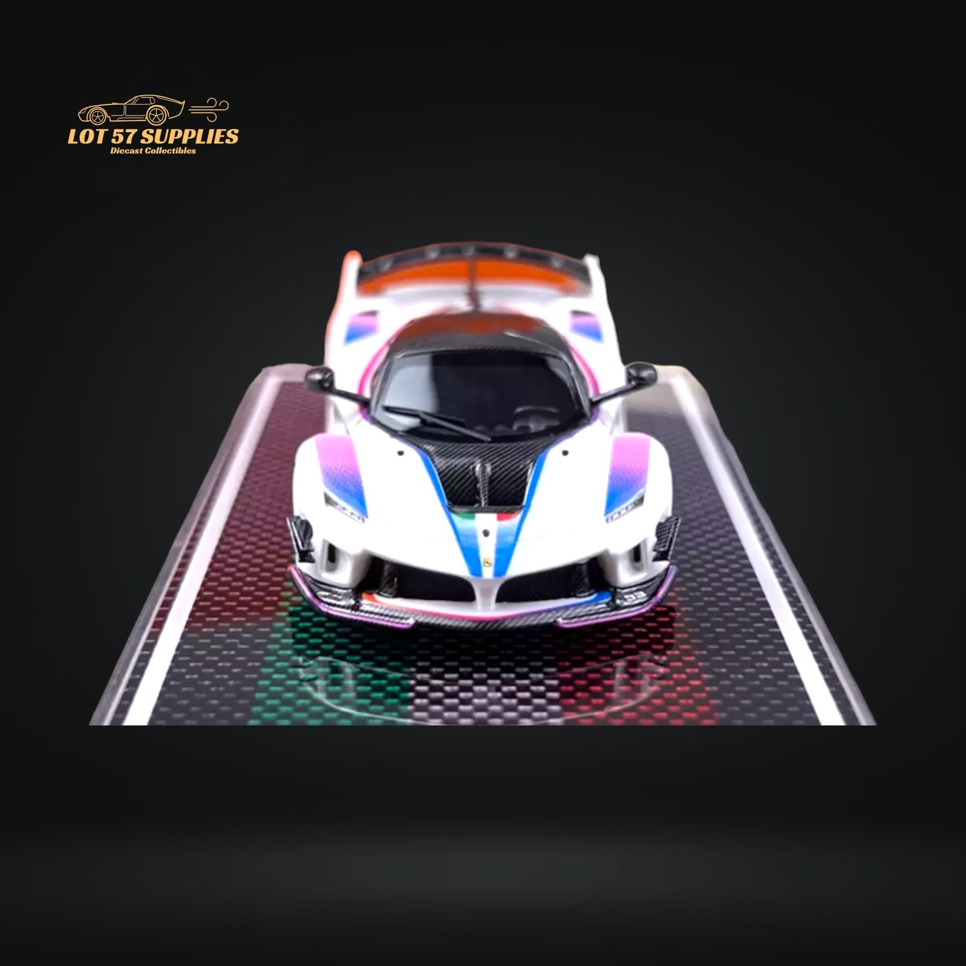 U2 FXX-K Evo White #93 Resin Limited Edition 1:64