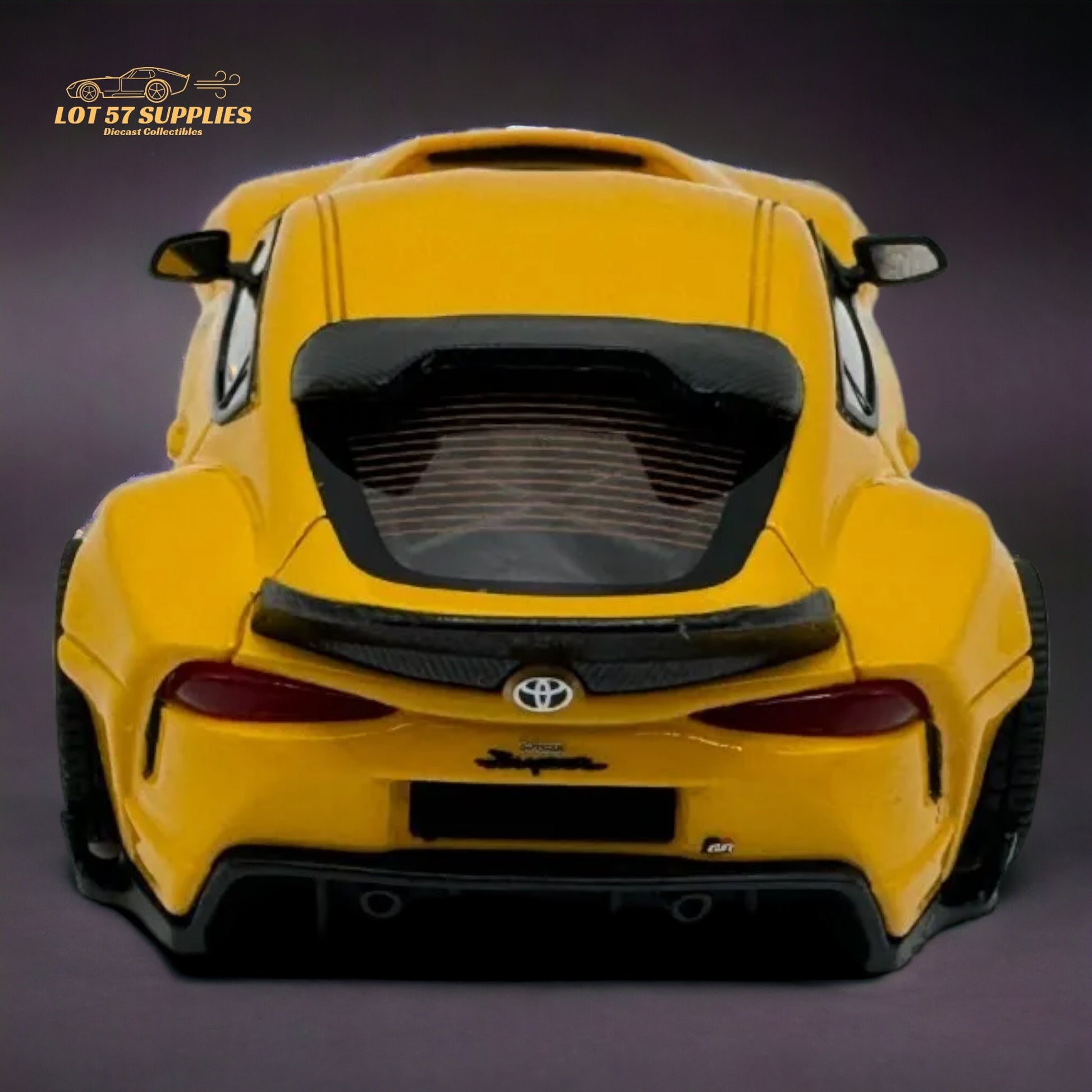 ATOZ Toyota Supra GR in Yellow 1:64 Resin model