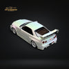 Fuji Skyline GT-R R34 Nismo Z-Tune High Wing White Pearl 1:64