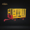 Greenlight Bale Throw Wagon Yellow and Red Down On The Farm Series 7 48070 1:64