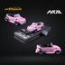 HKM Model VW Beetle Convertible Cabriolet Pink Pig Livery 1:64 Limited to 599 Pcs