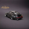 Flame Porsche 964 RWB Ducktail in Gloss Black 1:64