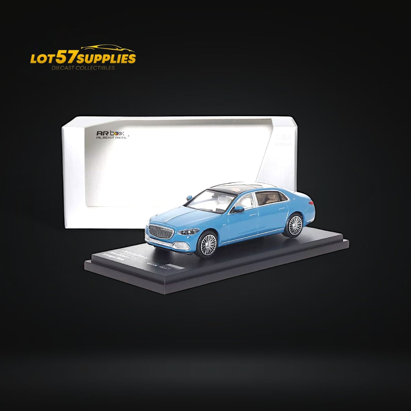 AR BOX Mercedes-Benz Maybach W223 Blue 1:64 Diecast Model