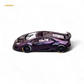 King Model Lamborghini Huracan LP610 LB 1.0 Purple Carbon Fiber 1:64