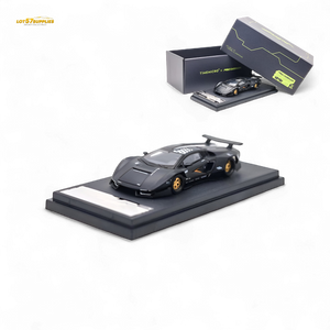 TimeMicro × PSC DESIGN Countach - Black 1:64 TM647701