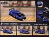 Street Weapon LBWK ER34 Nissan Skyline GT-R BLUE / WHITE / BLACK 1:64 Limited to 500 PCS