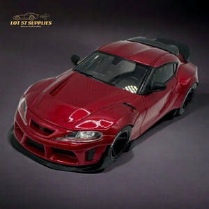 ATOZ Toyota Supra GR in Metallic Red 1:64 Resin model