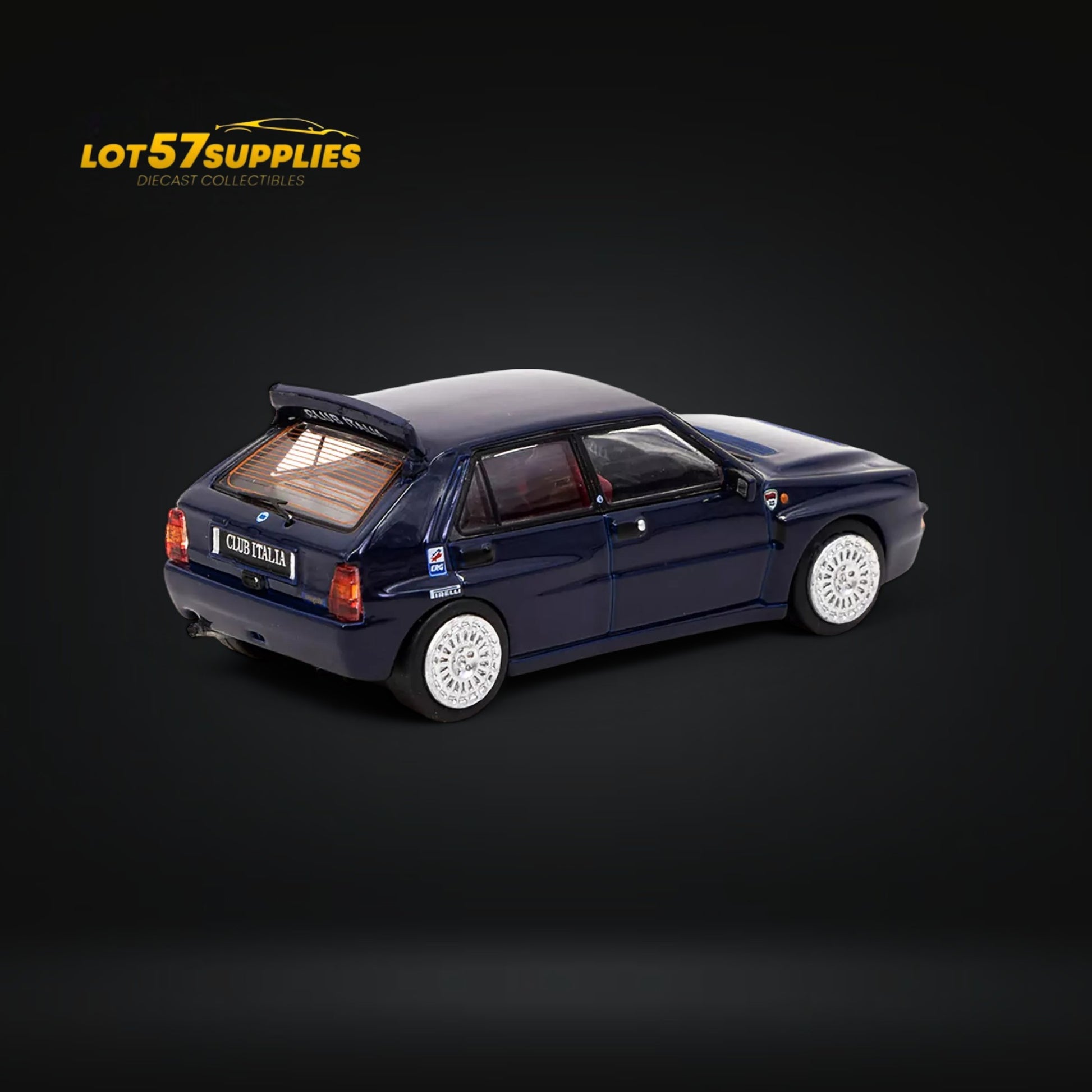 Tarmac Works Lancia Delta HF Integrale in Dark Blue 1:64