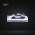 FuelMe & TPC Porsche 911 992 GT3 RS White with Blue Wheels Resin Model 1:64