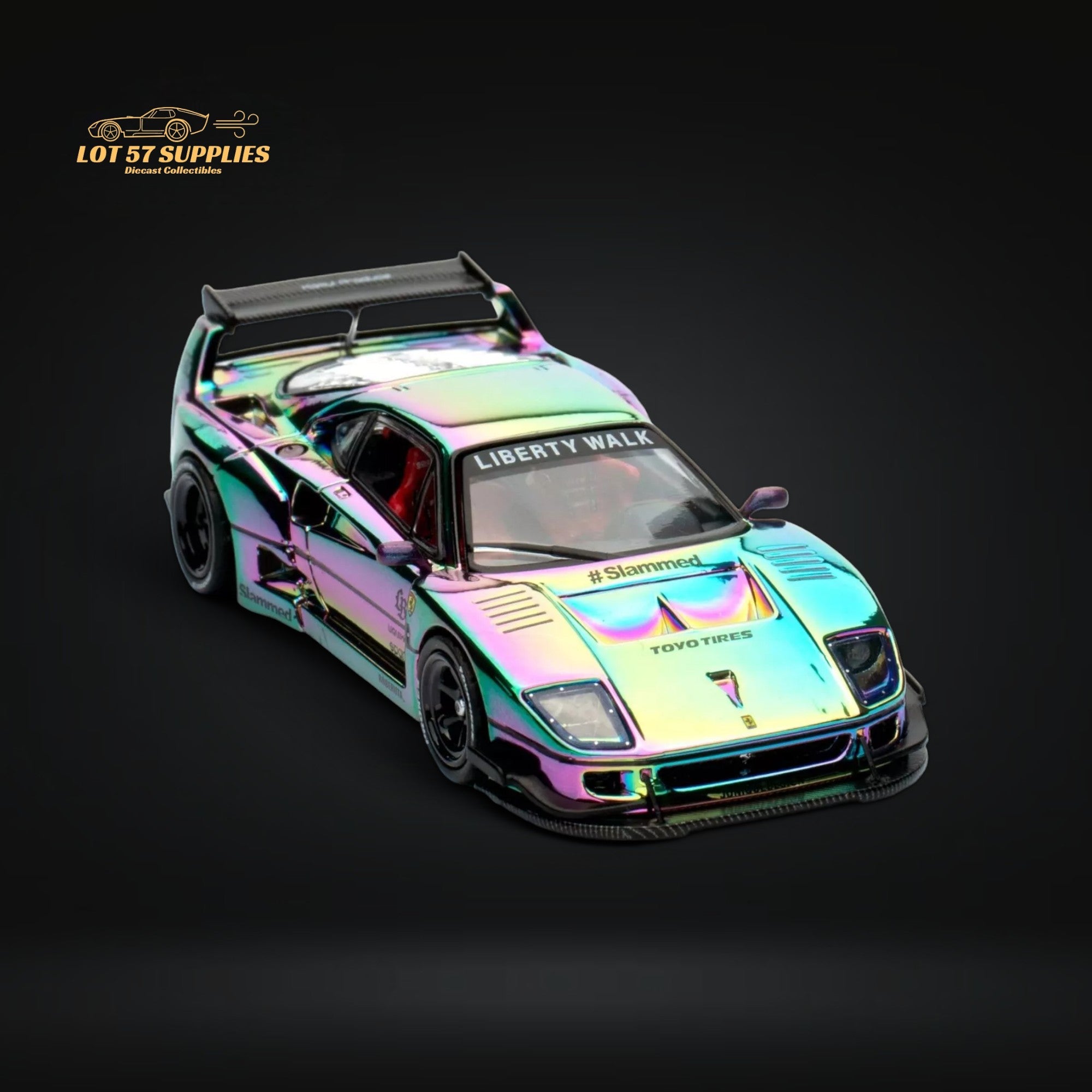 Inno64 Ferrari F40 LBWK 1:64 Diecast | LOT57 Supplies