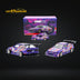 Inno64 Toyota Sprinter Trueno AE86 TEC-ARTS in Purple 1:64 IN64-AE86N2-TECART