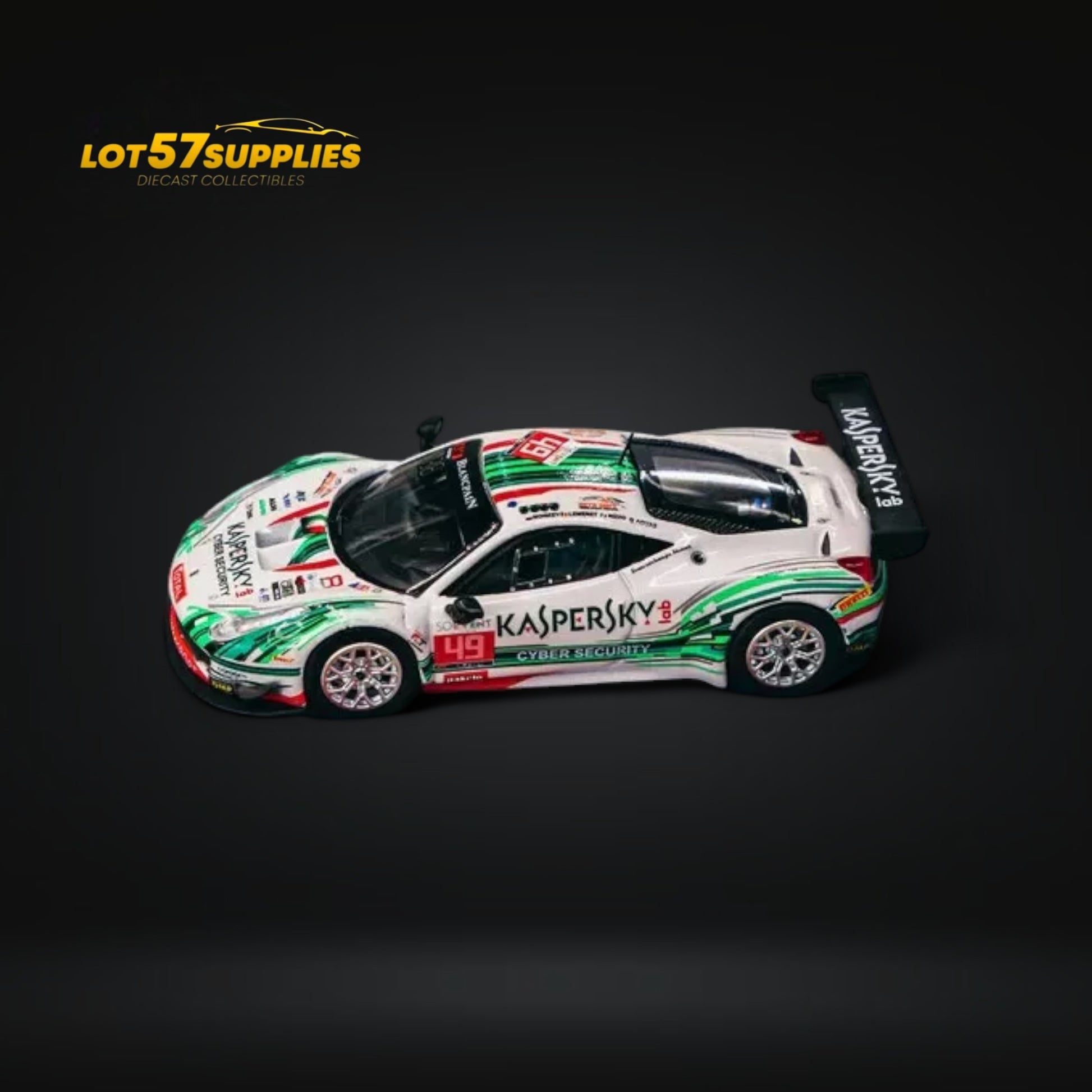 Tarmac Works Ferrari 458 Italia GT3 24 Hours of Spa 2016 #49 1:64