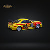 Fast Speed Nissan Skyline GT-R R34 Z-Tune NFS SRS Yellow-Red Livery 1:64