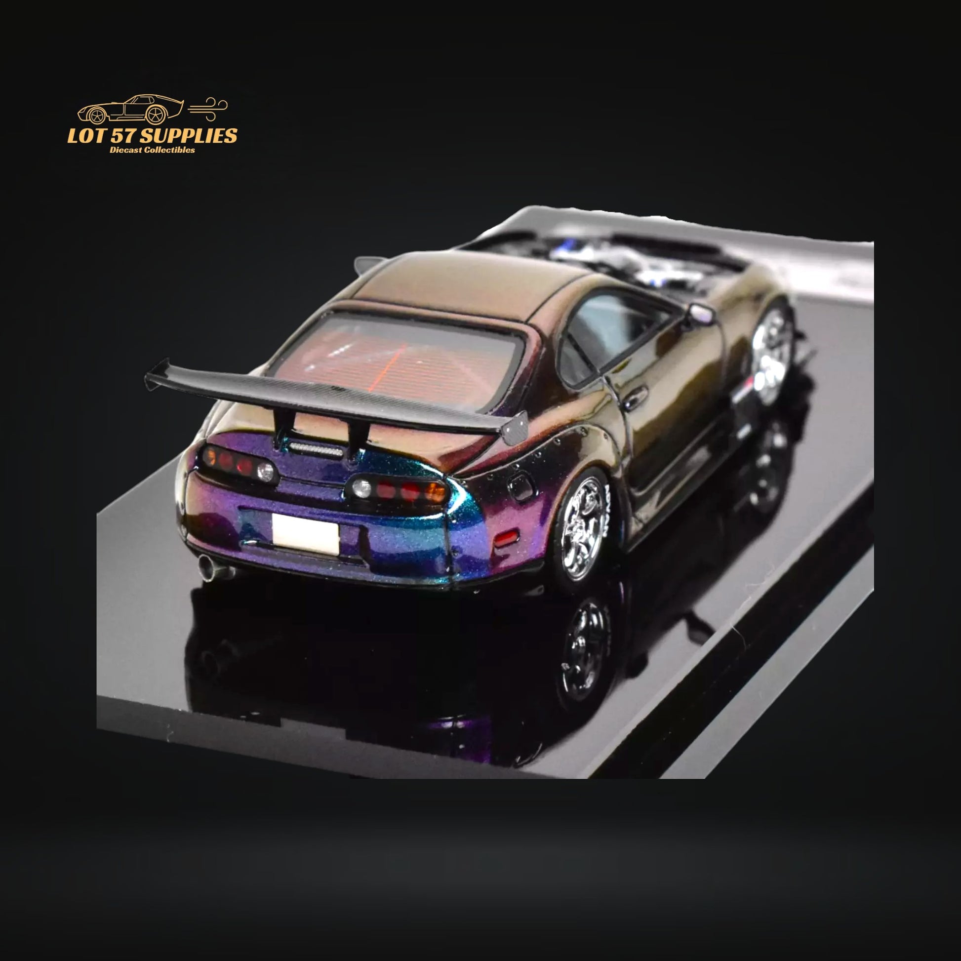 YM Model Toyota Supra JZA80 Chameleon 299 Pcs 1:64