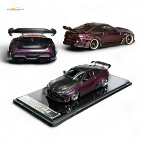 Street Weapon BMW M4 G82 Widebody - Dark Purple Special Edition 1:64
