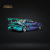 Fuji Skyline GT-R R34 Nismo Z-Tune High Wing Gradient Purple 1:64