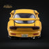 BSC Mazda RX7 FD3S Yellow Carbon Hood Gold Wheels 1:64