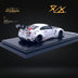 Error404 LB-Works Nissan Skyline GT-R R35 Pearl White Carbon Hood 1:64