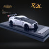 Error404 LB-Works Nissan Skyline GT-R R35 Pearl White Carbon Hood 1:64