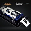 YM Model Maserati MC12 Stradale 2-Tone Blue / White Limited to 499 Pcs 1:64