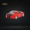 GDO Hunter x DCM 2014 Ford Mustang GT 5.0 Red With Black Stripes 1:64