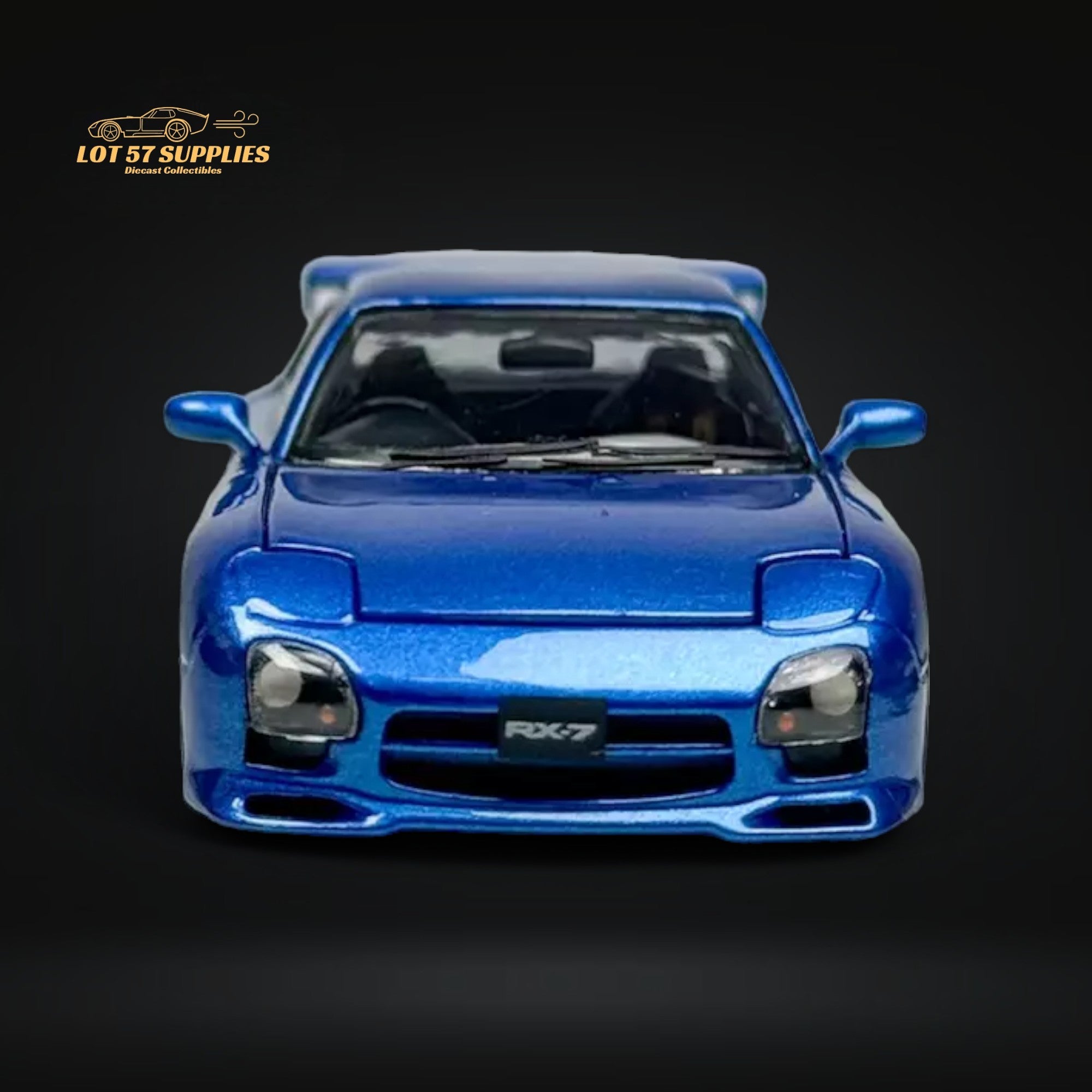 PGM Mazda RX-7 FD3S Metallic Blue Fully Openeable Luxury