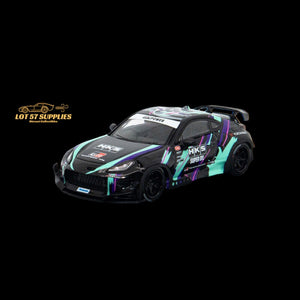 Fuji Toyota GR86 Rocket Bunny Pandem in HKS Livery 1:64