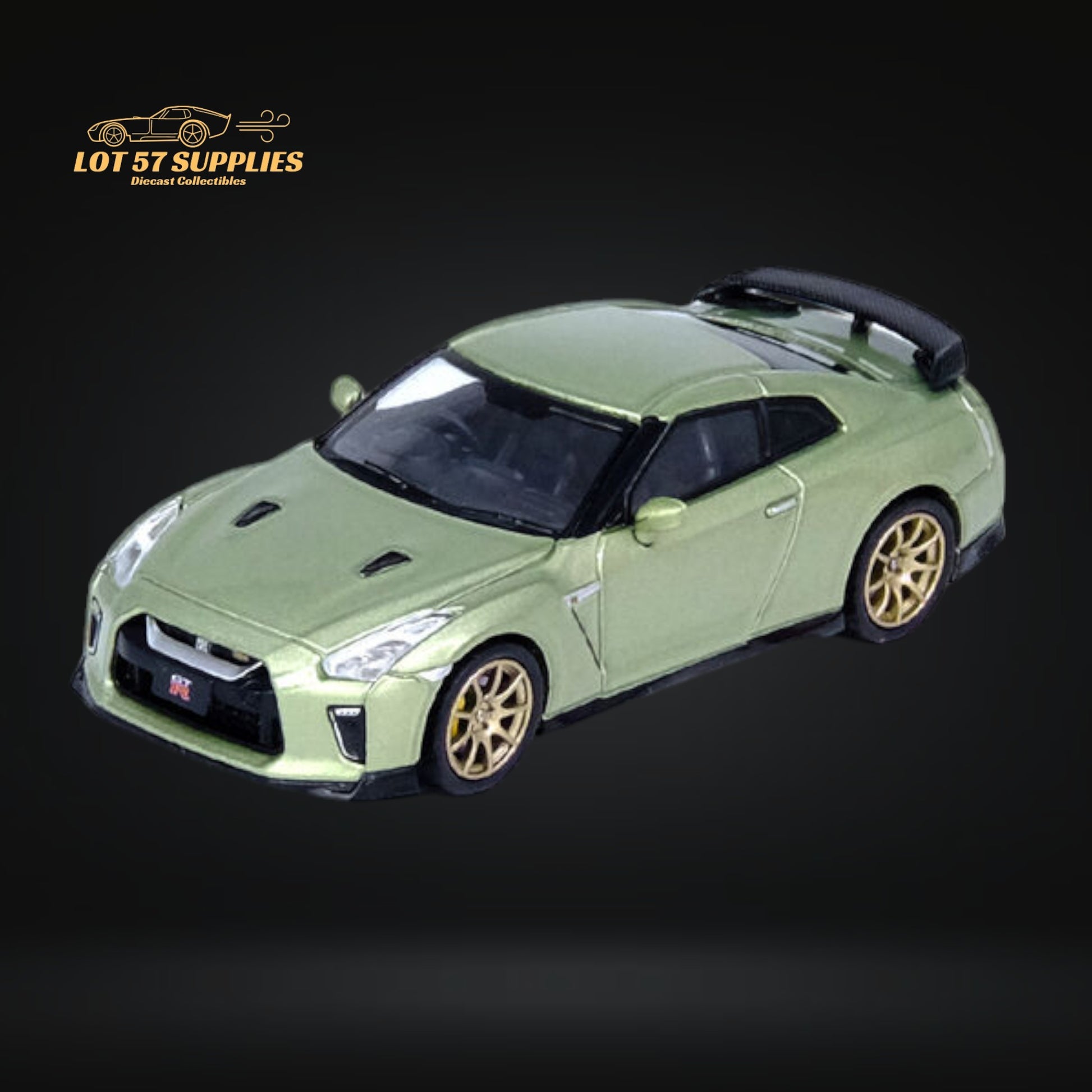 Inno64 Nissan Skyline GT-R R35 Millenium Jade 1:64 IN64-R35-MJADE