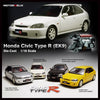 (Pre-Order) MOTORHELIX Honda Civic Type-R EK9-120 WHITE / YELLOW / BLACK / SILVER 1:18 (FREE SHIPPING USA)