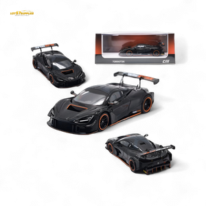 CM MODEL McLaren 720SGT3X - Black 1:64
