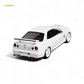 Error404 Model Nissan Skyline GT-R (R34) Custom Solid White 1:64