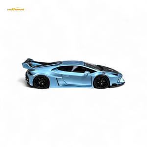 Flame Huracan LP610-4 LWBK WideBody Resin - ICE BLUE LBWK 1:64