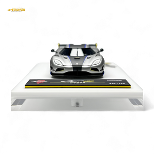 Guo Ji Agera RS - Matte Silver Gray 1:64