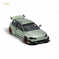 YM Model Honda Civic Pandem EG4 K20 Modified Bronze Green 1:64 Limited to 399 PCS