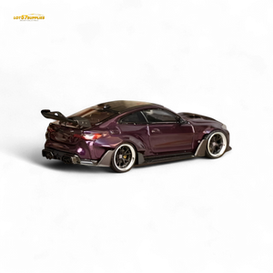 Street Weapon BMW M4 G82 Widebody - Dark Purple Special Edition 1:64