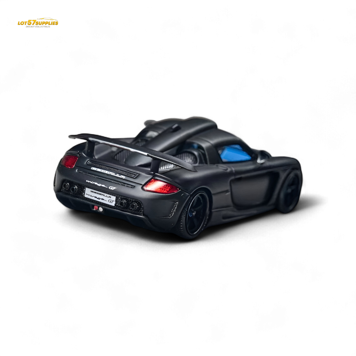 Gemballa Mirage GT Matte Black 1:64 Resin — Lab X | LOT57 Gemballa Mirage GT Matte Black 1:64 Resin — Lab X | LOT57